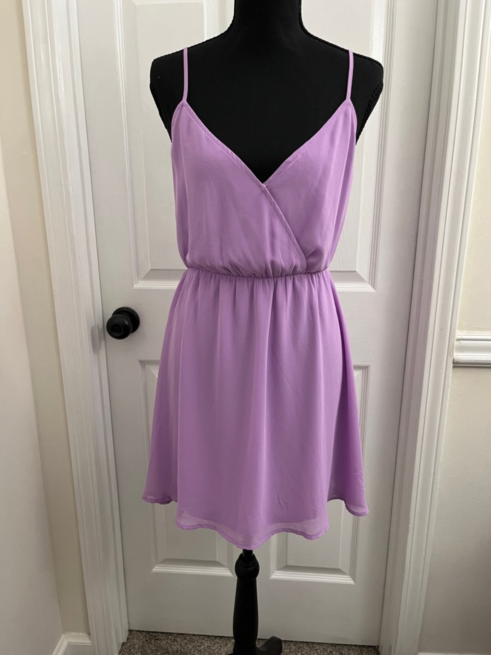 Forever 21 Lavender Spaghetti Strap Dress